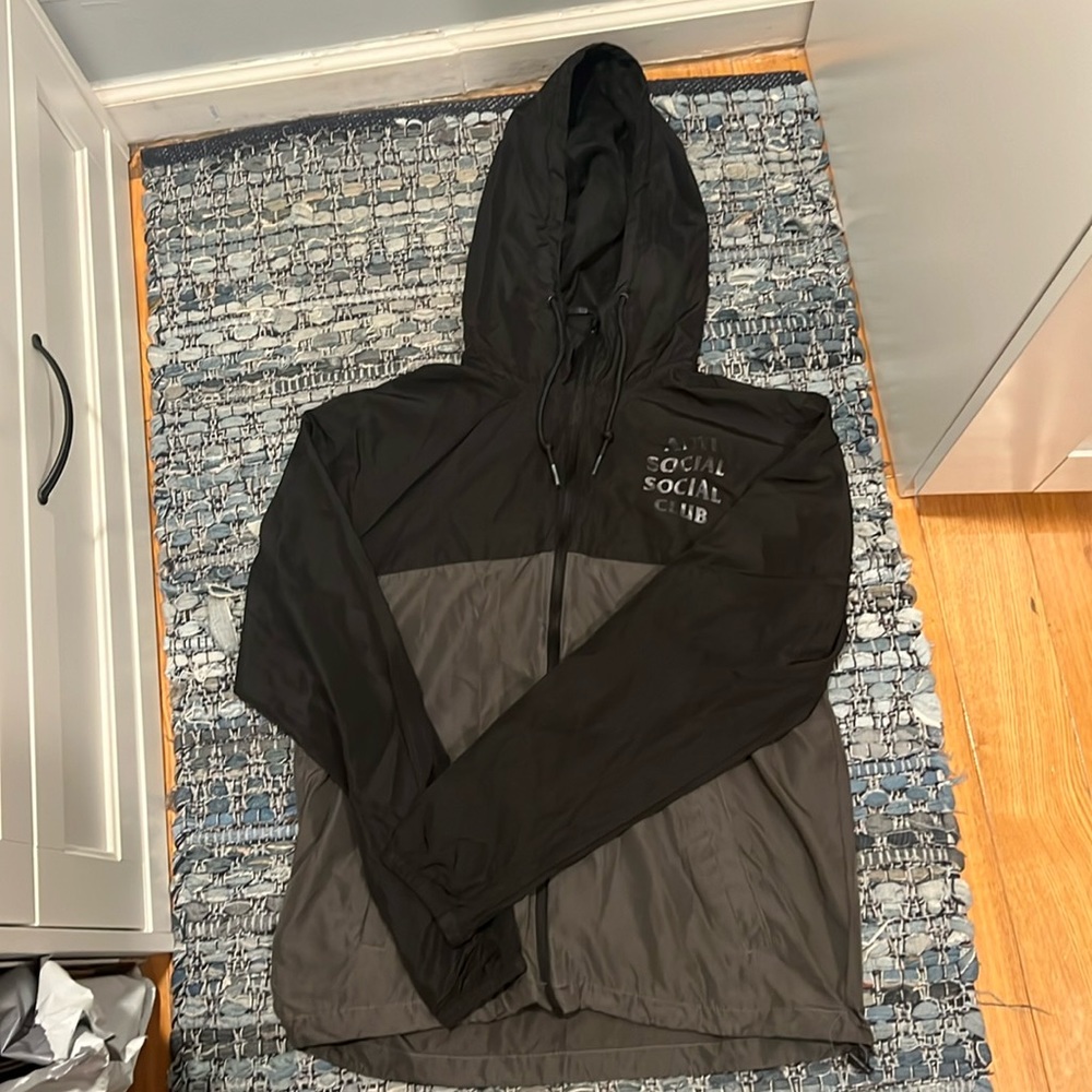 Antisocial social club windbreaker